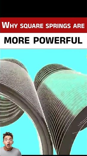 #jaidmeel #english Square vs Round Springs | Design and Stability Explained
