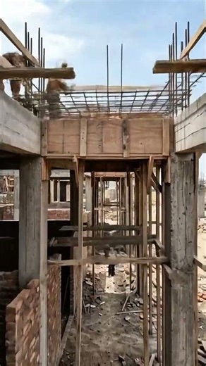 Modern House Construction in 30 Seconds 🏡🔥 (Satisfying Build)