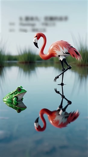 Flamingo vs. Frog: The Graceful Killer | Bio-Mech Critter Clash: Ep.9