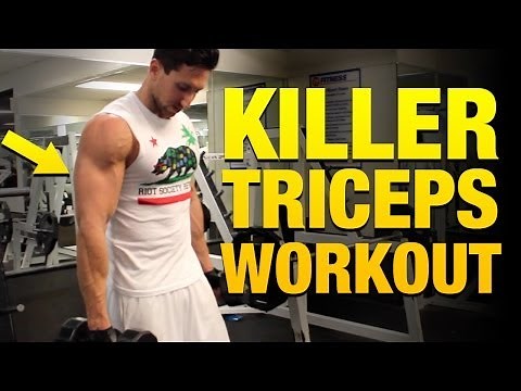Killer Tricep Workouts For Mass - 5 Exercises To Build Bigger Triceps