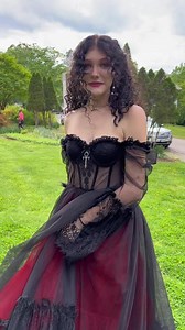 prom :) #altfashion #gothic #gothfashion #promdress #fyp