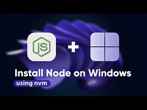 Install Node JS on Windows *THE RIGHT WAY* (using NVM) [2025 Guide]