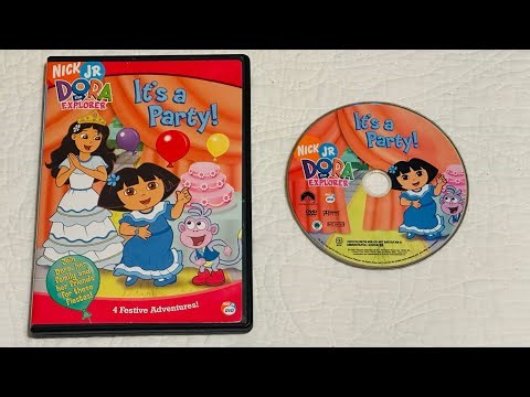 Opening to Dora the Explorer: It’s a Party 2005 DVD