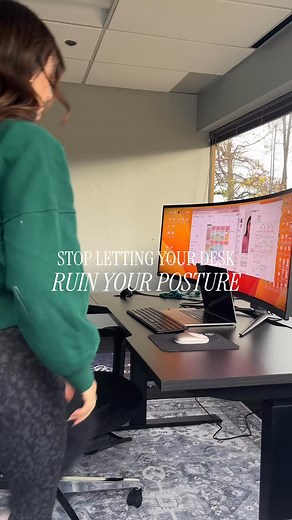 11 reactions · 47 comments | Your desk setup can make or break your posture!  Keep your screen at eye level, feet flat, and shoulders relaxed These small tweaks = big posture changes   Want my FREE desk setup GUIDE to stay pain-free while working? Comment “DESK SETUP” below and I’ll send it right to your DMs!  #poorposture #backpain #posture #posturecorrection #backpainrelief #roundedshoulders #neckhump #desksetup #deskposture #workfromhome | Rachel Pantano | Facebook