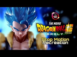 Broly vs. Gogeta - Dragon Ball Super: Broly (Stop motion Recreation)