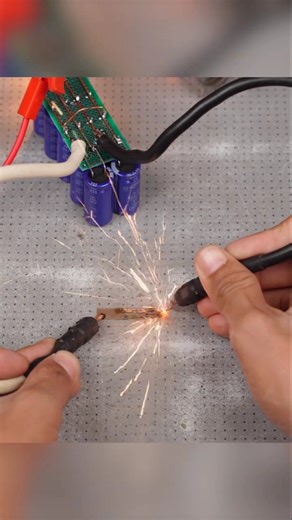 Mini spot welding machine || powerful machine 💯☑️