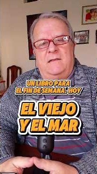 📚 Un libro para el fin de semana: El viejo y el mar de Ernest Hemingway #escritores #escritura