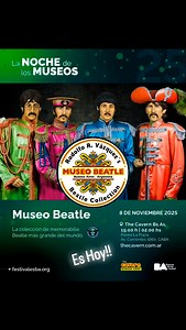 11 reactions | Es hoy!! Entrada libre y gratuita a los museos! Por eso no te podés perder visitar el Museo Beatle de Latinoamérica! @thecavernba en el @paseolaplazaok | Let It Bit (Oficial) | Facebook