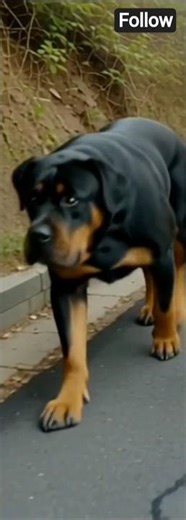 Giant Rottweiler on Patrol 🐾💥#subscribeformore #giantdog #trending #viral#megaanimalshub #rottweiler