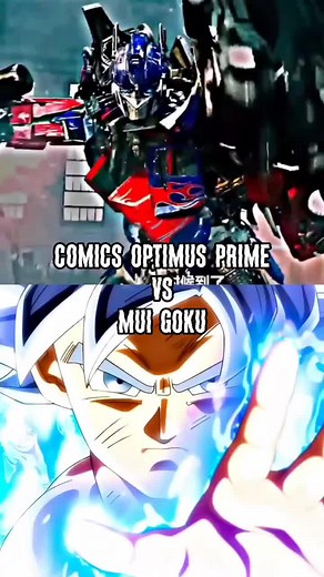 Epic Battle: Optimus Prime vs Goku | Comics vs Anime