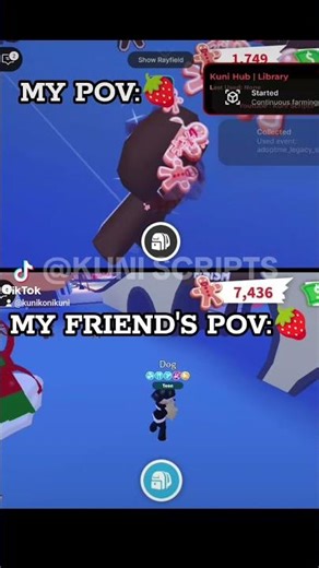 [NEW] Adopt Me Autofarm | Auto Minigames Winter Update🎄 | Kuni Scripts #adoptme #roblox #autofarm