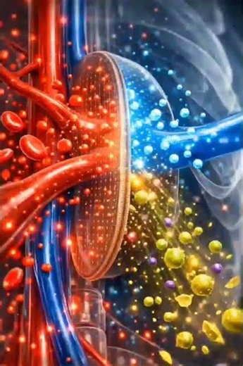 Kidney Function Explained in Simple Steps – Must Watch! #fitness #healthtips #shorts #science
