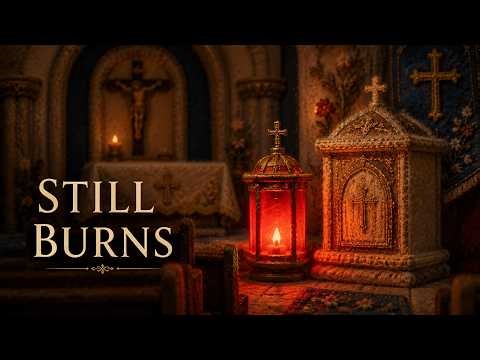 The Red Lamp Still Burns | Peaceful Catholic Guitar Prayer Music | Wool & Grace