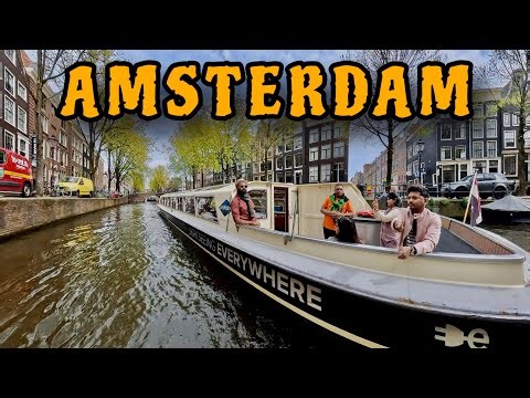 WELCOME TO AMSTERDAM 🤩 | Canal Cruise Tour In Amsterdam 🛳️