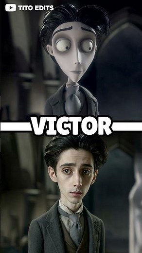 This Is What the Corpse Bride Characters Look Like in Real Life! #SHORTS