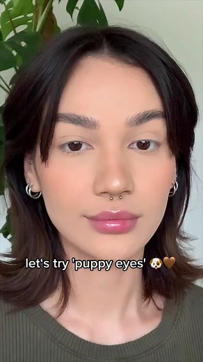 Quick Puppy Eyes Downturned Liner Tutorial