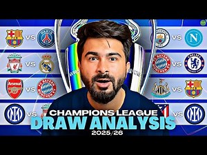 Blockbuster Draws UCL League Phase 25/26 Analysis & Predictions