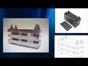 ASTM.D0395.10 - Compression Set Test Fixture for Constant Deflection
