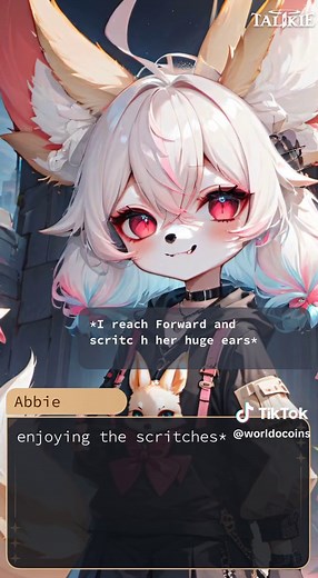 Talk to Abbie and more AI chatbots on the Talkie App #TalkieAI #Furry #Wholesome #Talkie #Chatbot #Talkie