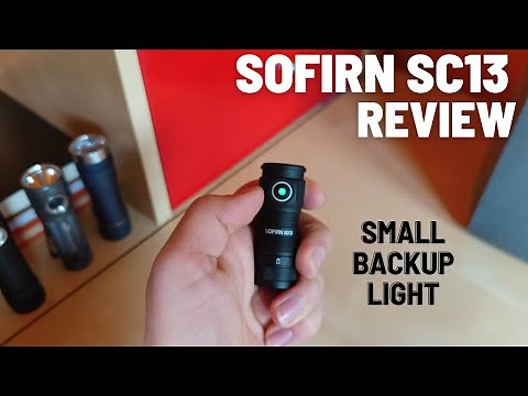 Sofirn SC13 Review - Tiny EDC Flashlight with Nichia 519A