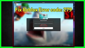 Roblox Error code: 279 (Quick fix)