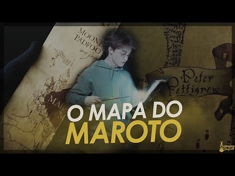 Tudo sobre O MAPA DO MAROTO de Harry Potter