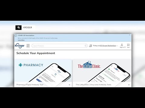 Kroger adds online scheduling tool for vaccine appointments