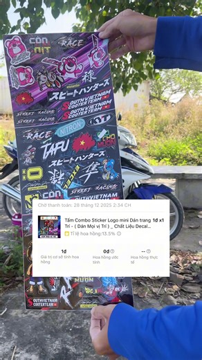 Combo Sticker Logo Mini Đẹp Như Trời