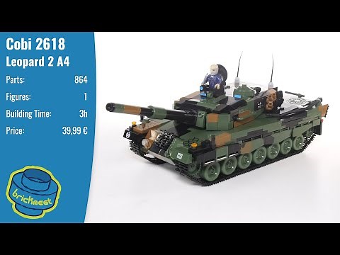 COBI 2618 Leopard 2 A4 - Speed Build Review