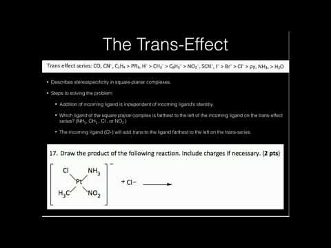 The Trans-Effect: Example 1
