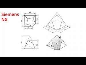 Siemens NX Tutorial for beginners,basic model exercise -92