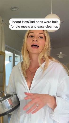 Thousands of families are switching to HexClad because it makes everyday cooking effortless and delicious. HexClad hybrid cookware combines your favorite parts of nonstick, stainless steel, and cast iron into a single pan without all of the downsides. ✔️ Nonstick surface ✔️ Free from forever chemicals ✔️ Dishwasher-safe ✔️ Sears to perfection ✔️ Oven-safe up to 900°F ✔️ Lifetime Warranty ✔️ Kid friendly stay-cool handle Upgrade today to see why HexClad has over 50k ⭐⭐⭐⭐⭐ reviews and why more tha