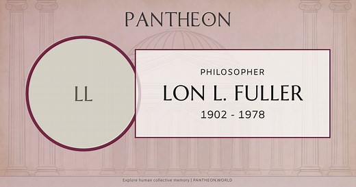 Lon L. Fuller Biography | Pantheon