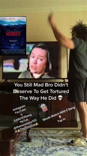 #onthisday Movie? “Misery 🍿 #horror#thriller#horrormovies#horrortok