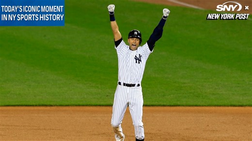 Today’s Iconic Moment in NY Sports History: Derek Jeter announces retirement at end of the 2014 season