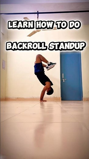 Learn fast how to Backroll Standup #tutorial