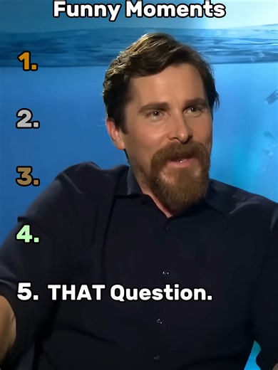 Christian Bale's Hilarious Behind-the-Scenes Moments
