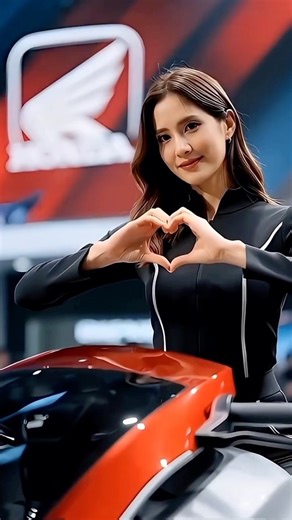 Robotic Honda bike buy sweet lady #shorts