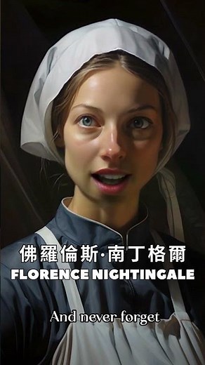 【佛羅倫斯·南丁格爾Florence Nightingale 介紹】--【AI世界名人介紹系列】被譽為現代護理之母。
