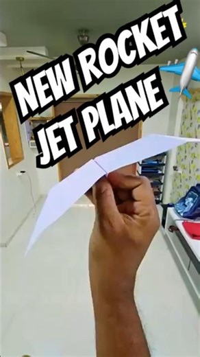How to make homemade origami jet paper plane #craftideas #diy #origami #paper #papercraft #shorts