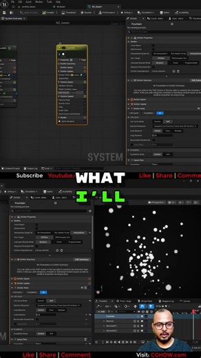 Creating Ground Glow Effects in UE5 #shorts