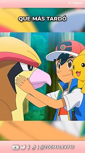 PIDGEOT: EL POKÉMON DE ASH QUE MÁS TARDÓ EN REGRESAR 🥺 #anipoke #pokemon #ashketchum #pokémon #anime #curiosidades #viral | Zoomalex716