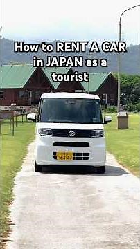 What it’s actually like to rent a car in Japan 🚗✨🇯🇵 #japantravel #japantraveltips #japan