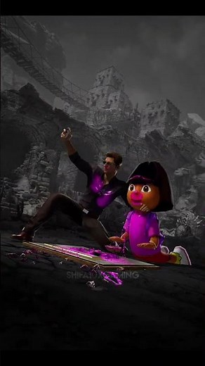 johnny cage vs dora part-13 💀 #shorts #mk1 #hollywood