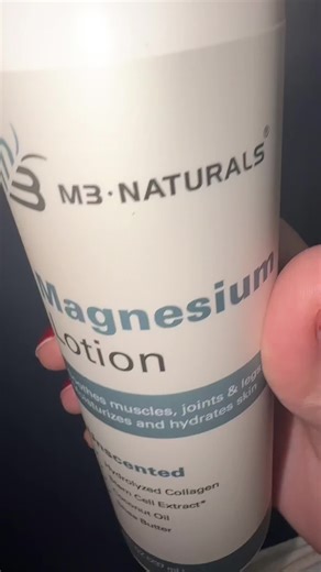 Relieve Muscle Aches with Magnesium Lotion