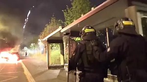 Why are French police using guns during traffic stops?