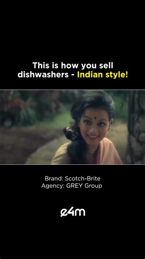 Scotch-Brite’s “Last the Longest” ad by Grey India nailed it with a hilarious mythological spin on scrubbing! Planned back in 2015, the campaign was all about connecting with Indian homemakers using a super-relatable dishwashing drama packed with divine flair and filmi feels. With bright visuals, a catchy song by Swanand Kirkire, and multilingual releases, it showcased the magic of Stain Cutters technology. Emotional storytelling, humor, and cultural relevance - the recipe for marketing gold. TV