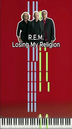 R.E.M. - Losing My Religion - Piano