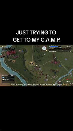 Exploring C.A.M.P. in Fallout 76 with Mothman