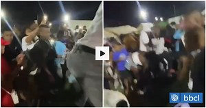 Video registra el momento exacto de balacera en "parcelazo" que terminó con un muerto y dos heridos